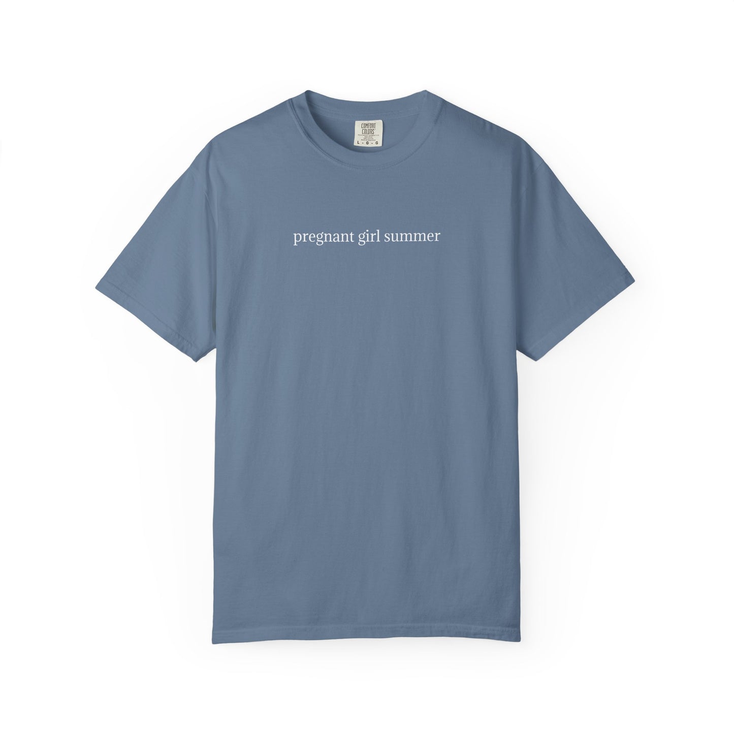 Pregnant Girl Summer - Comfort Color Tee