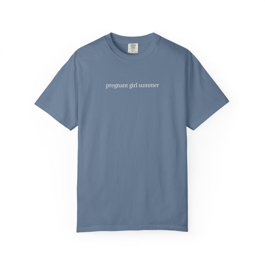 Pregnant Girl Summer - Comfort Color Tee