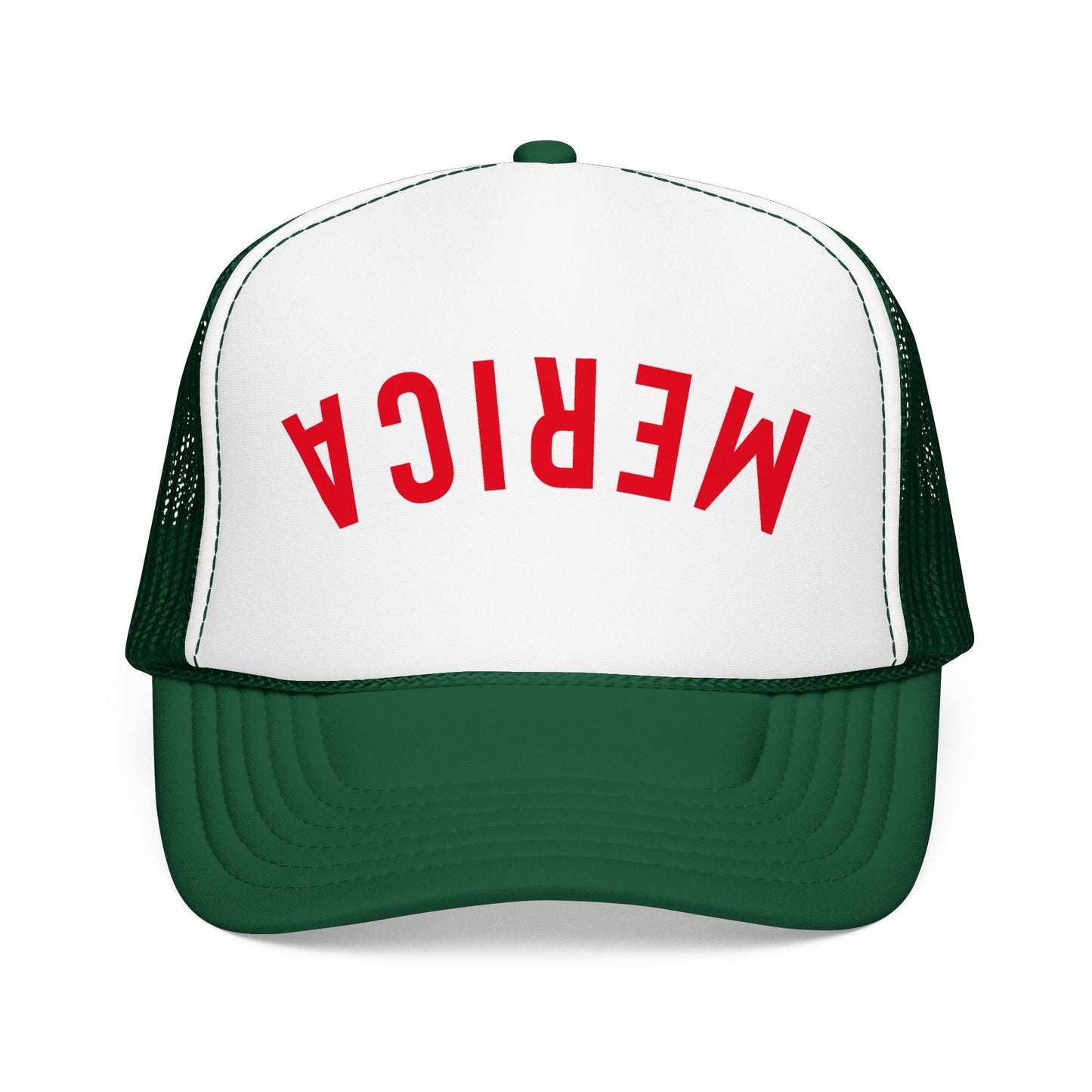 MERICA 4th of July Foam Trucker Hat