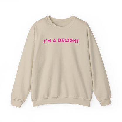 I'm A Delight - Unisex Crewneck Sweatshirt