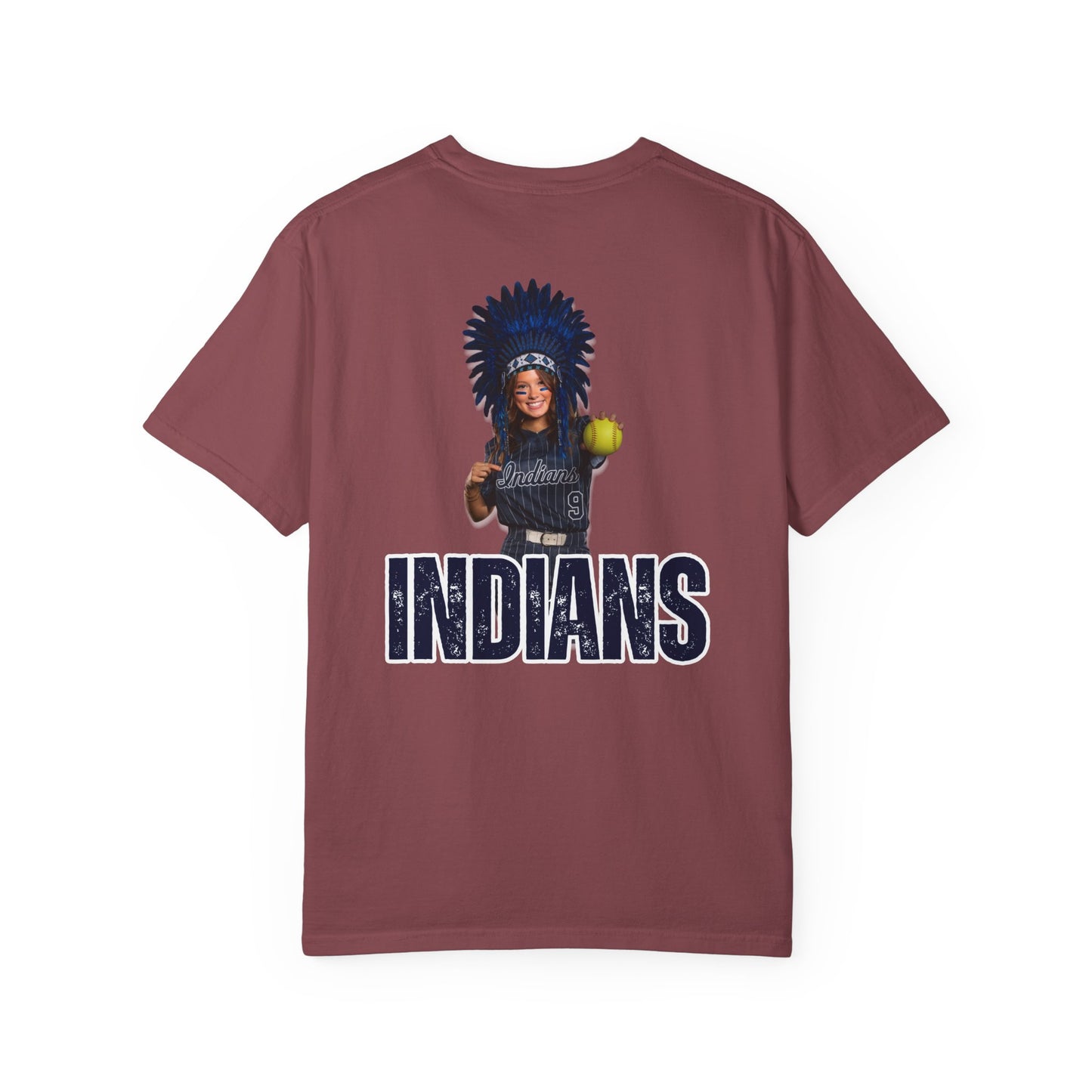 Clark Softball - Comfort Color Tee