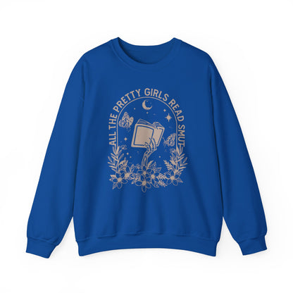 Pretty Girls Read Smut - Crewneck Sweatshirt