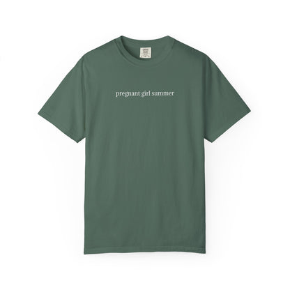 Pregnant Girl Summer - Comfort Color Tee