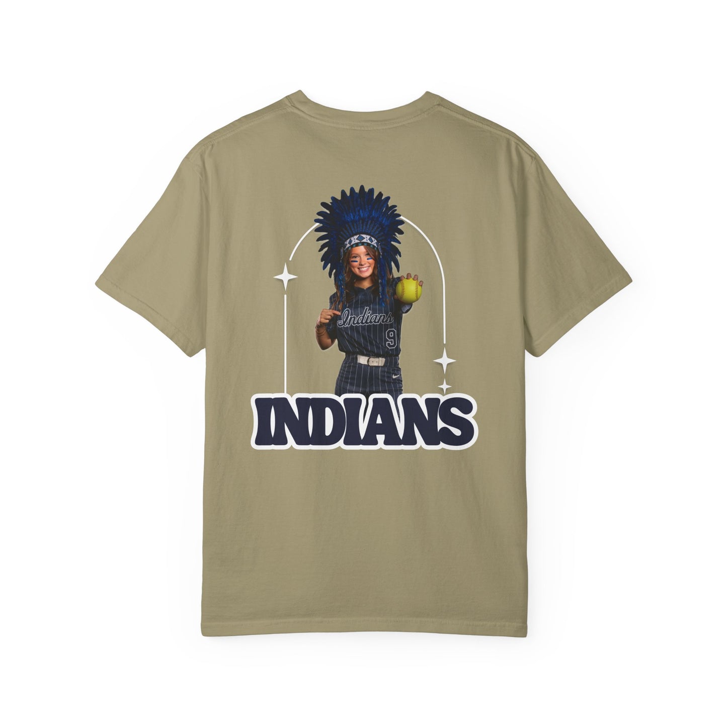 Clark Softball 3 - Comfort Color Tee