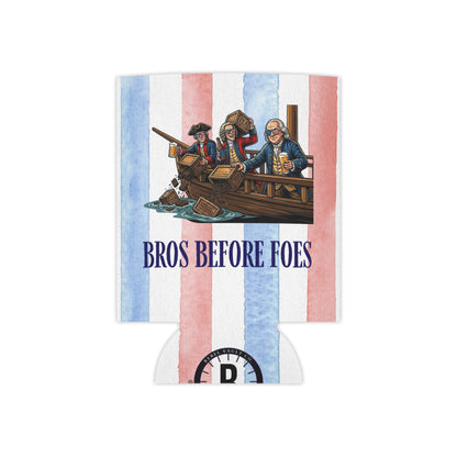 Bros Before Foes Drink Koozie | 4th of July