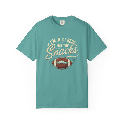 I'm Just Here for the Snacks - Comfort Color Tee