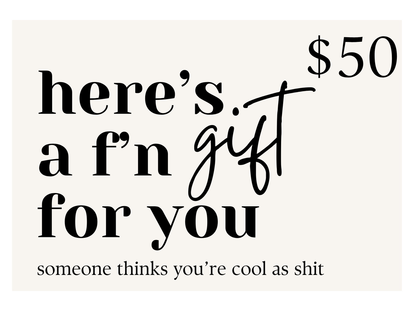 Rebel Vault Co Digital Gift Card