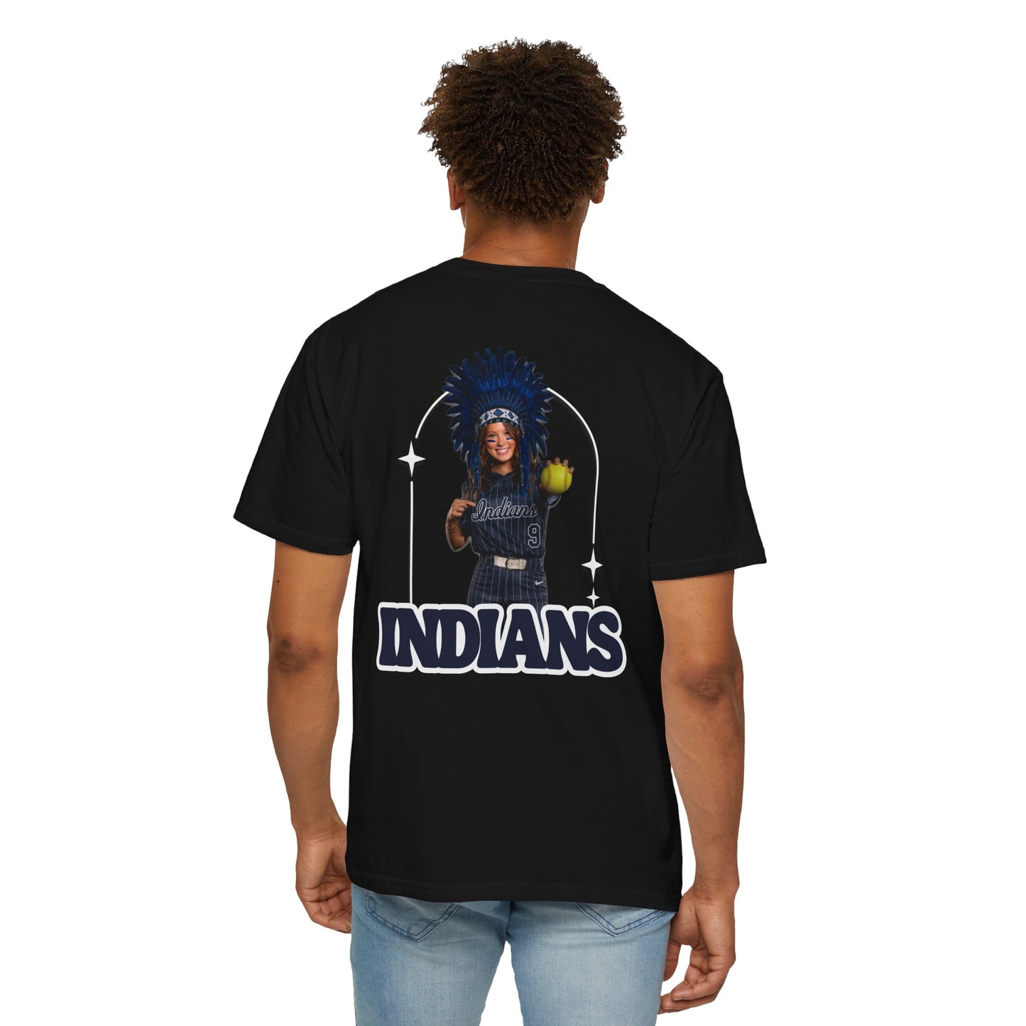 Clark Softball 3 - Comfort Color Tee