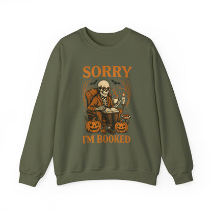 Sorry I'm Booked - Unisex Crewneck Sweatshirt