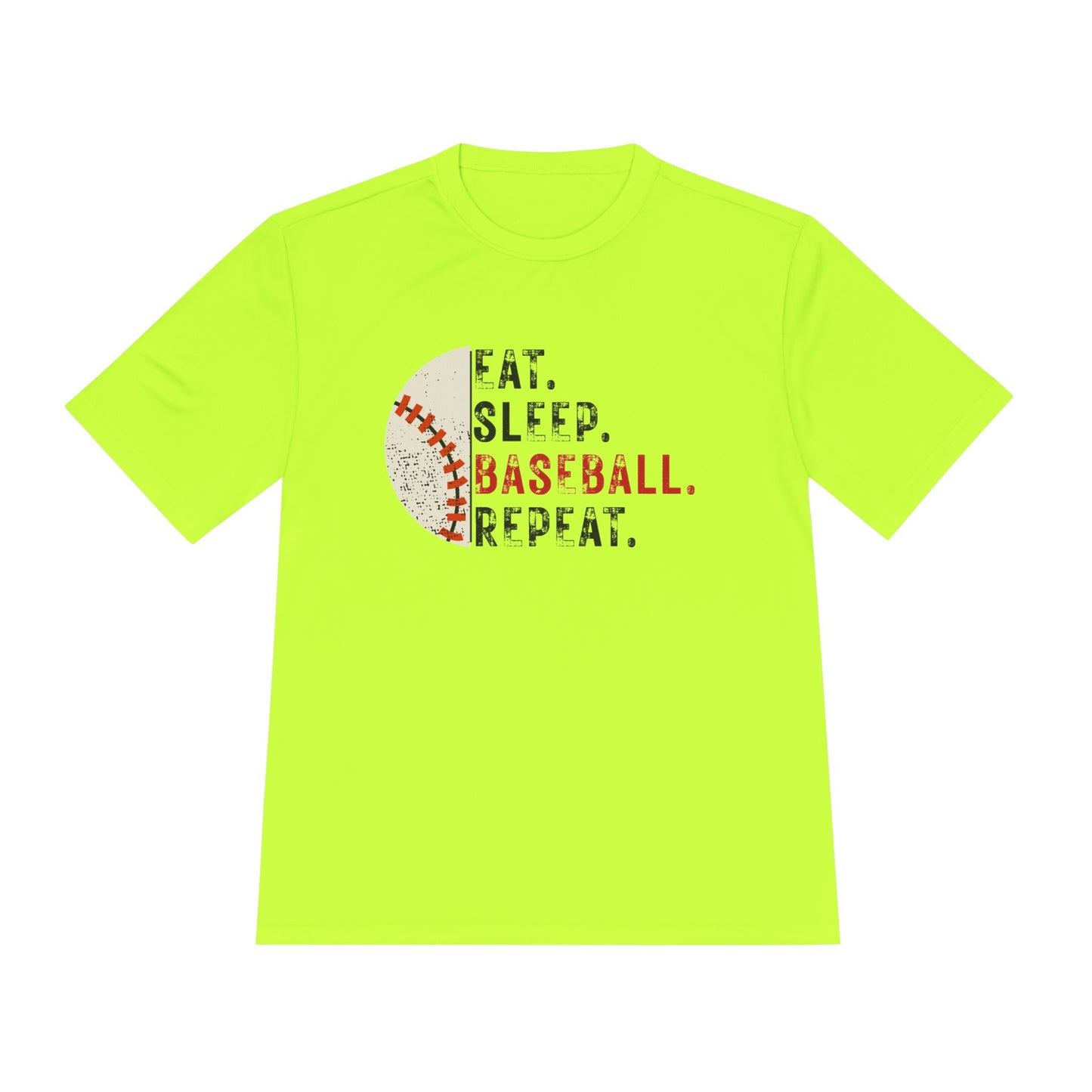 Eat Sleep Baseball Repeat - Unisex Moisture Wicking Shirt