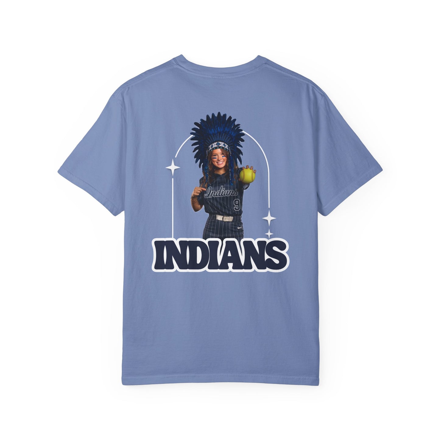 Clark Softball 3 - Comfort Color Tee