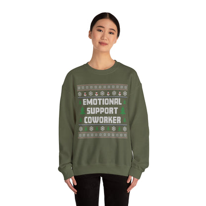 Emotional Support Coworker - Ugly Sweatshirt