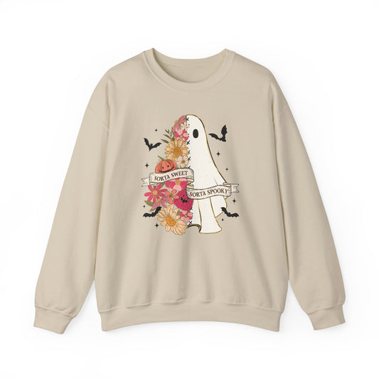 Sorta Sweet Sorta Spooky - Unisex Crewneck Sweatshirt