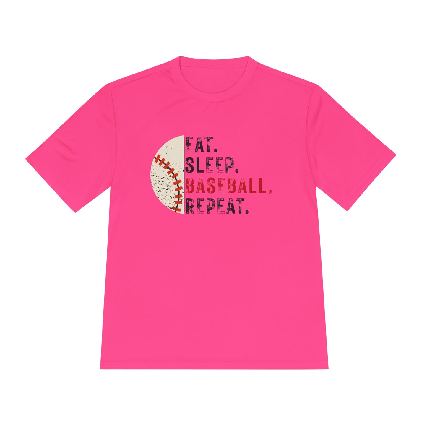 Eat Sleep Baseball Repeat - Unisex Moisture Wicking Shirt
