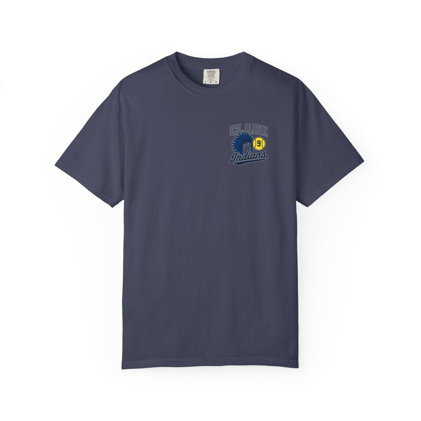 Clark Softball 2 - Comfort Color Tee
