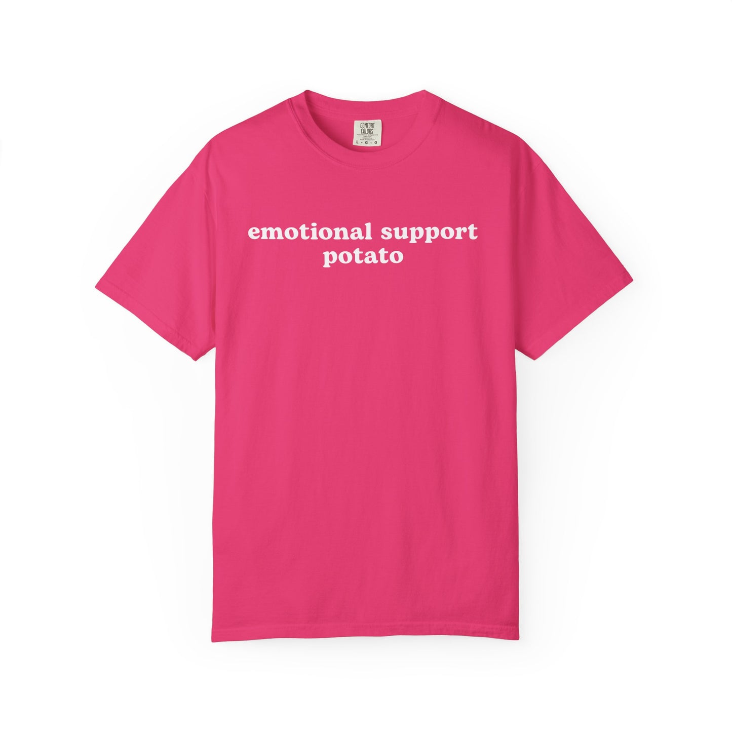 Emotional Support Potato - Comfort Color Tee