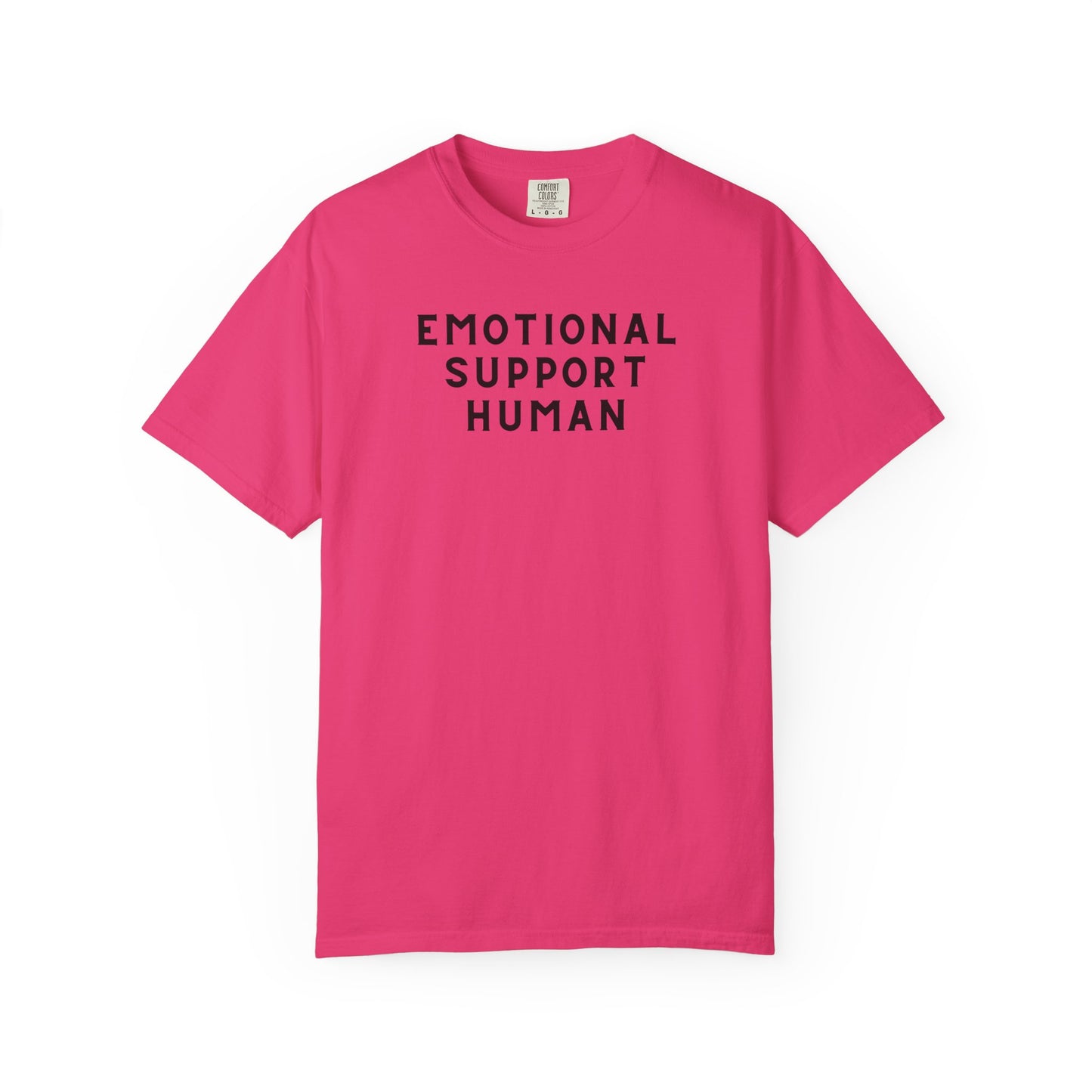 Emotional Support Human - Comfort Color Tee