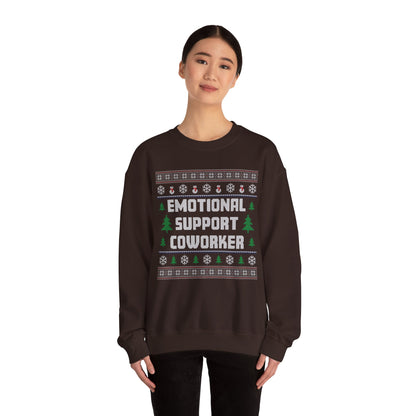 Emotional Support Coworker - Ugly Sweatshirt