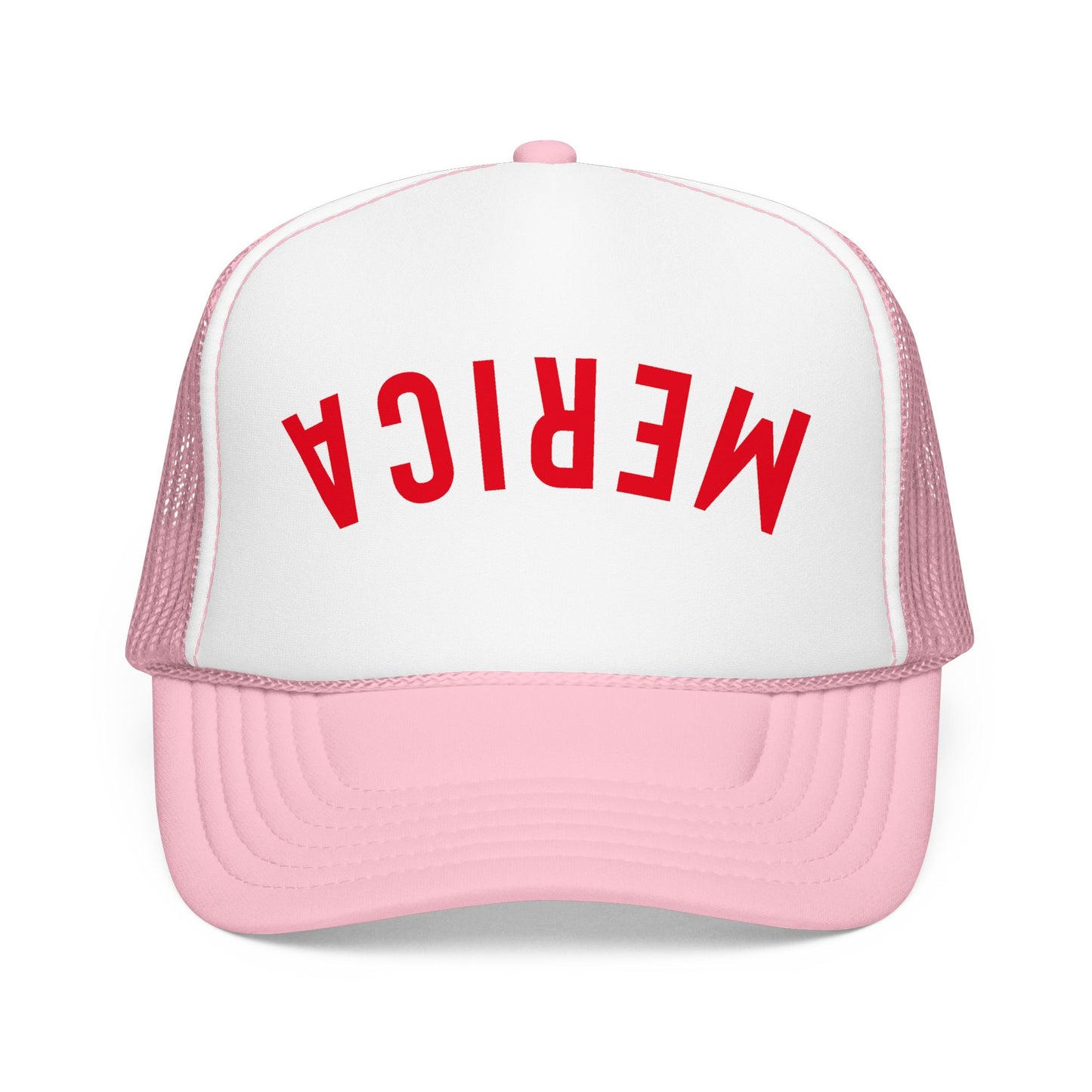 MERICA 4th of July Foam Trucker Hat