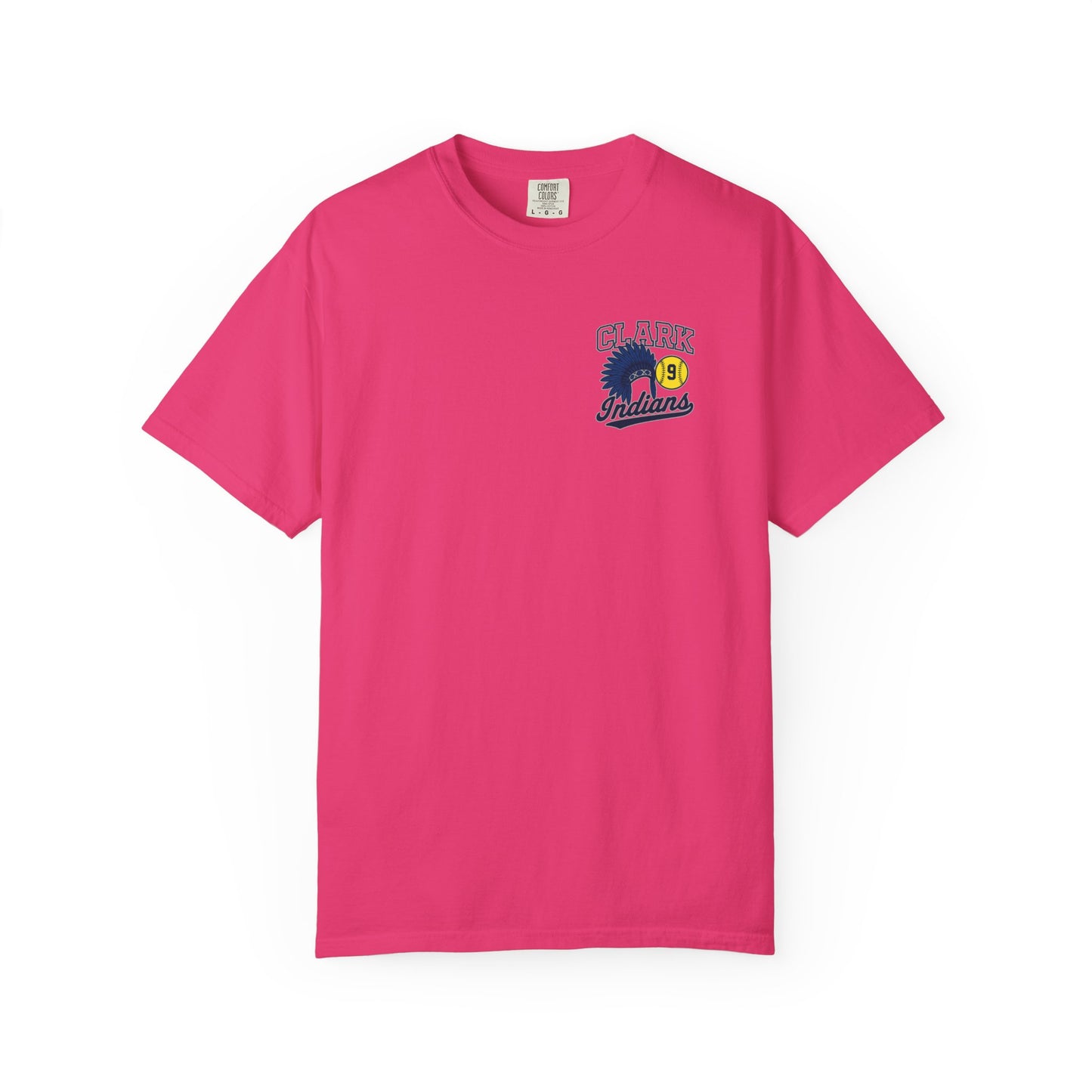 Clark Softball - Comfort Color Tee