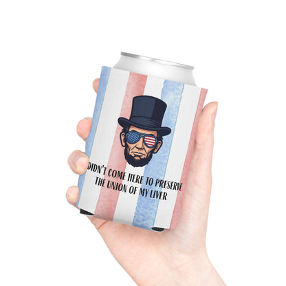 Abraham Lincoln Drink Koozie | 4th of July