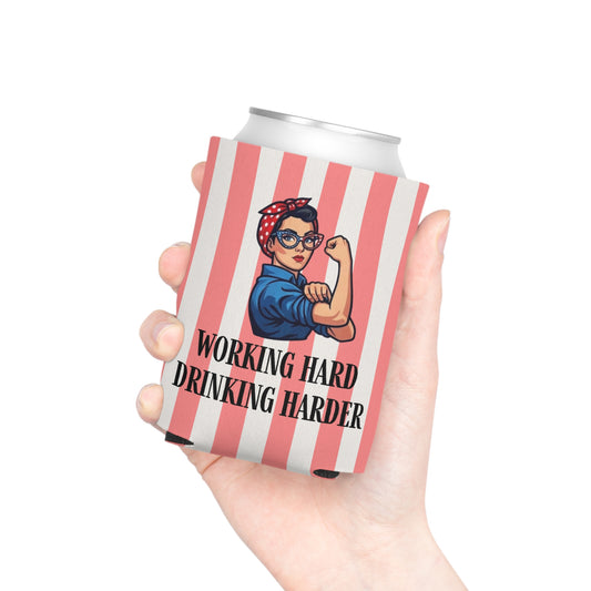 Rosie the Riveter Drink Koozie | 4th of July