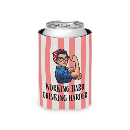 Rosie the Riveter Drink Koozie | 4th of July