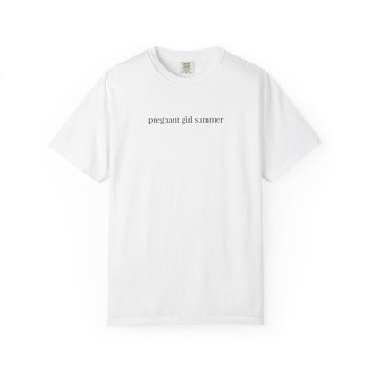 Pregnant Girl Summer - Comfort Color Tee
