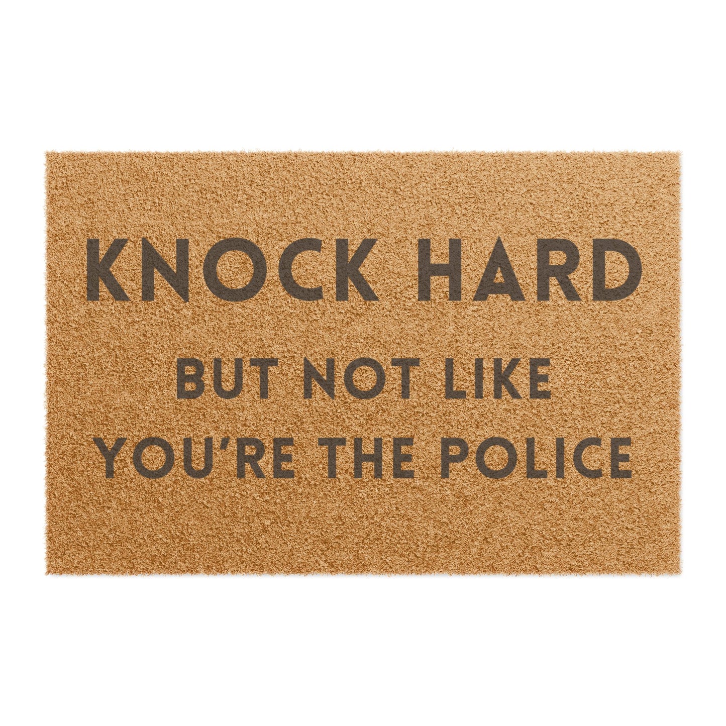 Knock Hard - Doormat