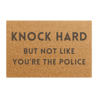 Knock Hard - Doormat