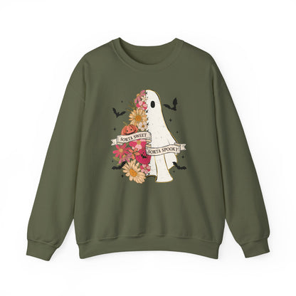 Sorta Sweet Sorta Spooky - Unisex Crewneck Sweatshirt