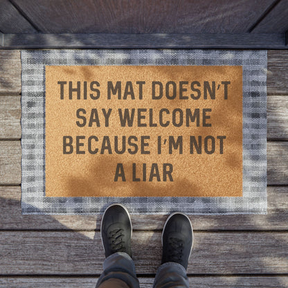 This Mat Doesn't Say Welcome - Doormat