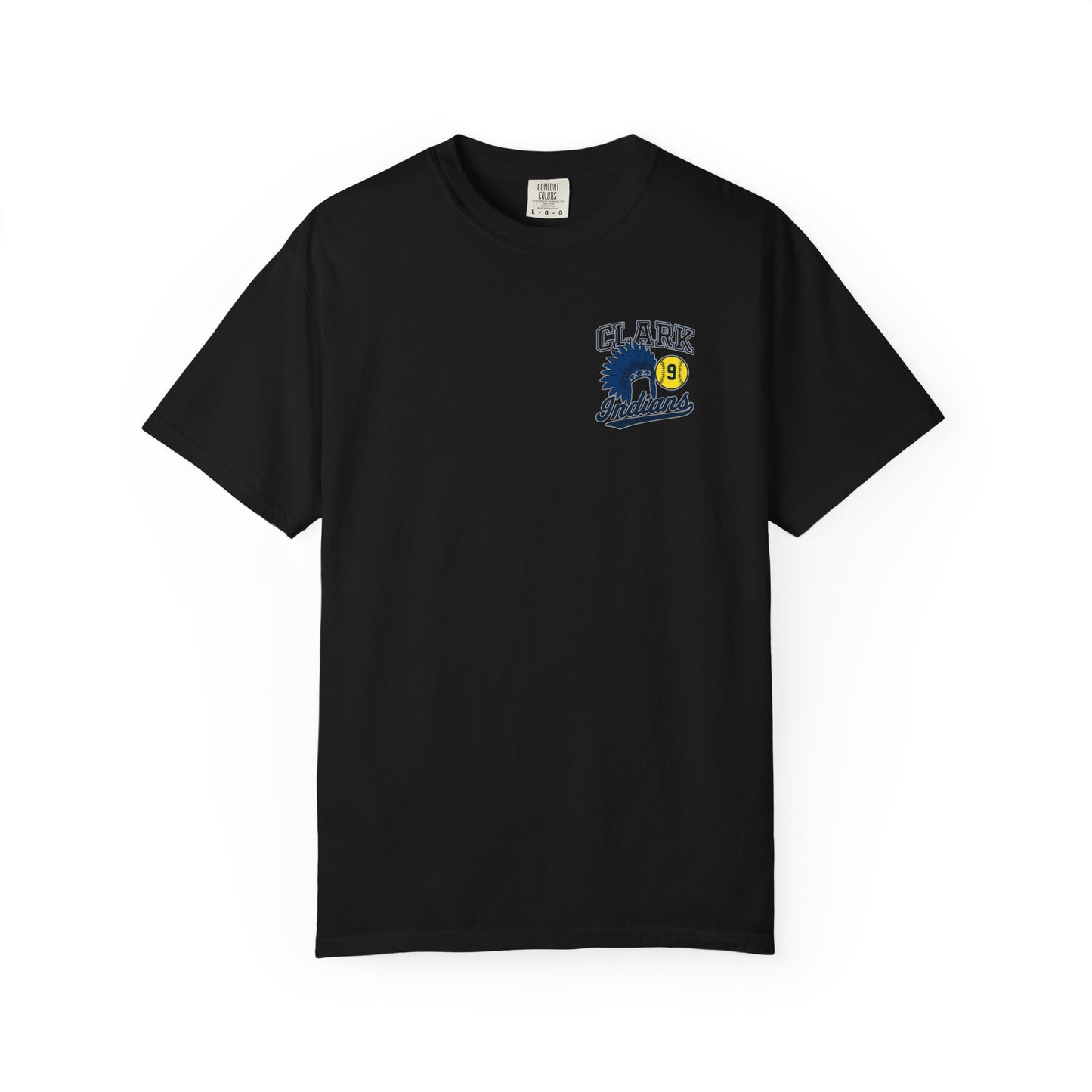 Clark Softball 3 - Comfort Color Tee