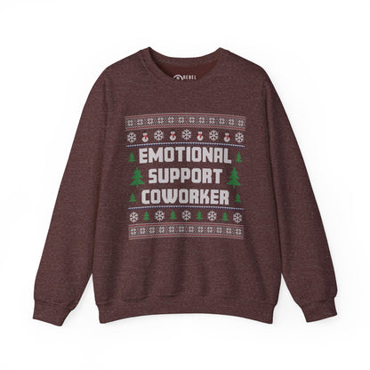Emotional Support Coworker - Ugly Sweatshirt