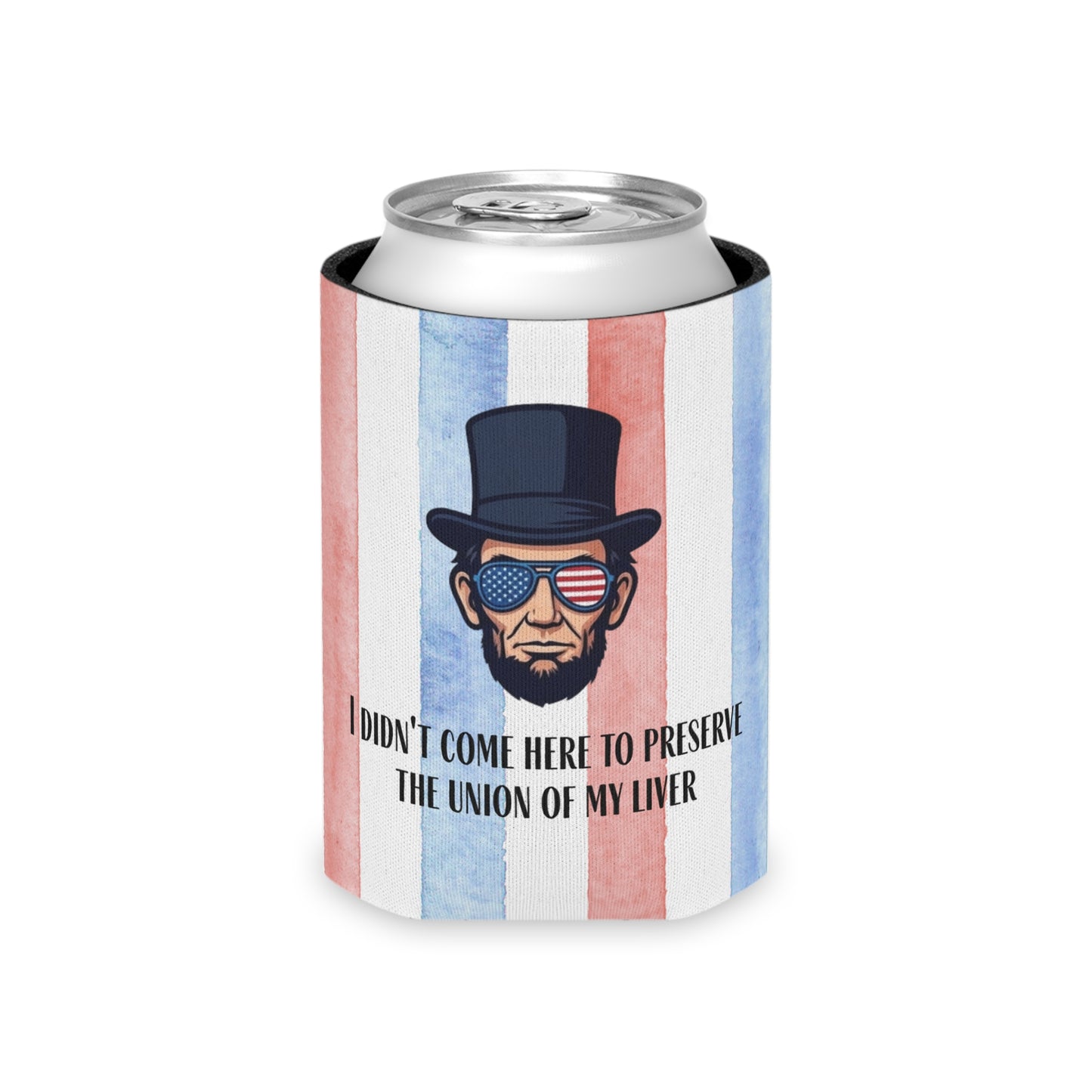 Abraham Lincoln Drink Koozie | 4th of July