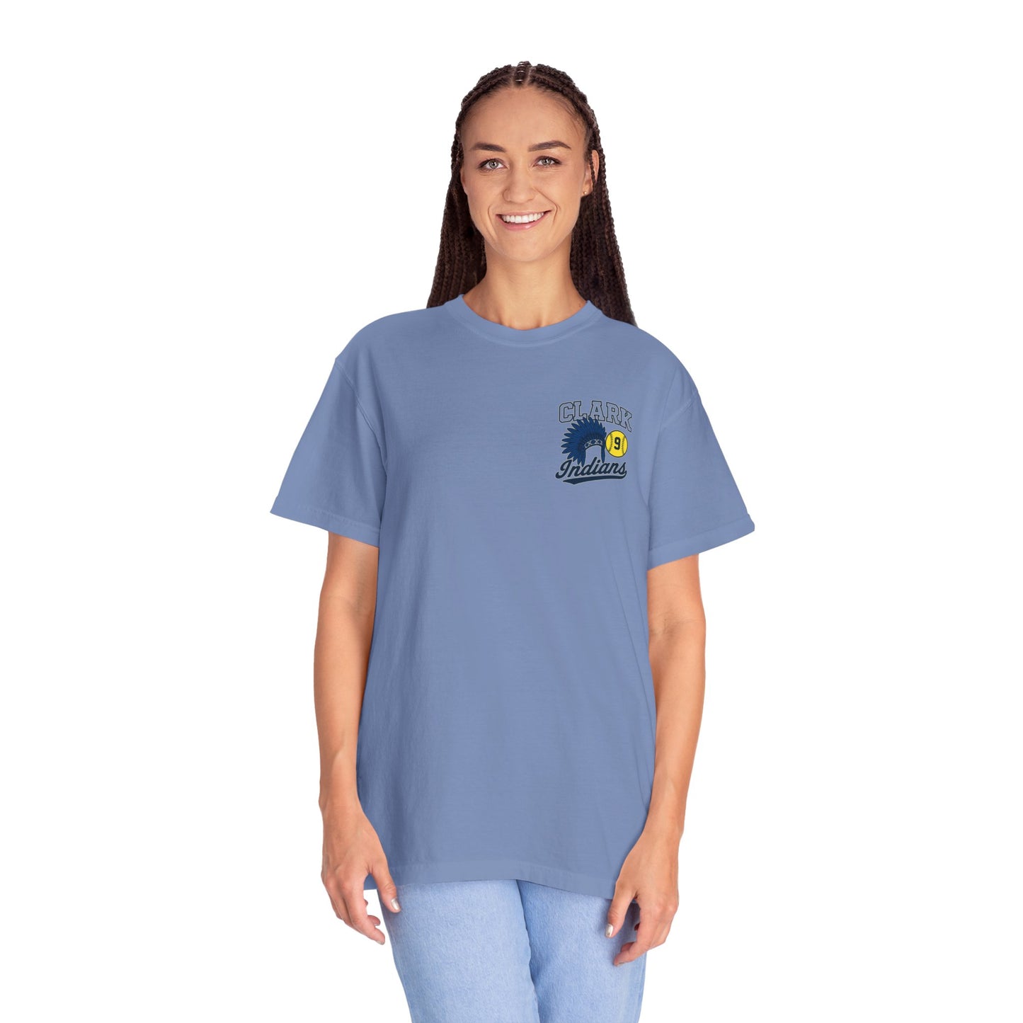 Clark Softball 2 - Comfort Color Tee