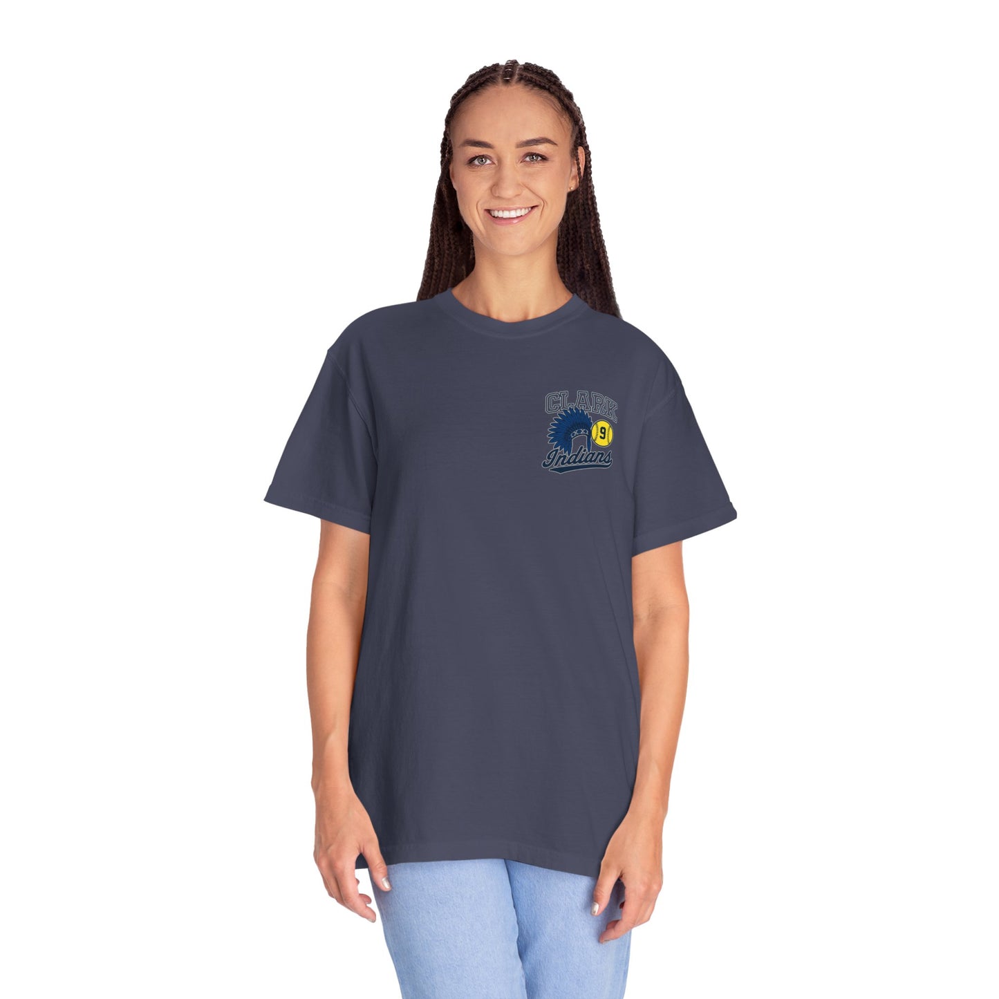 Clark Softball 2 - Comfort Color Tee