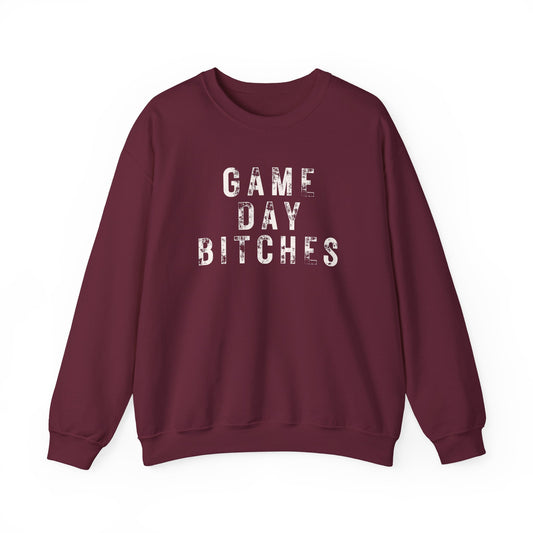 Game Day Bitches - Crewneck Sweatshirt