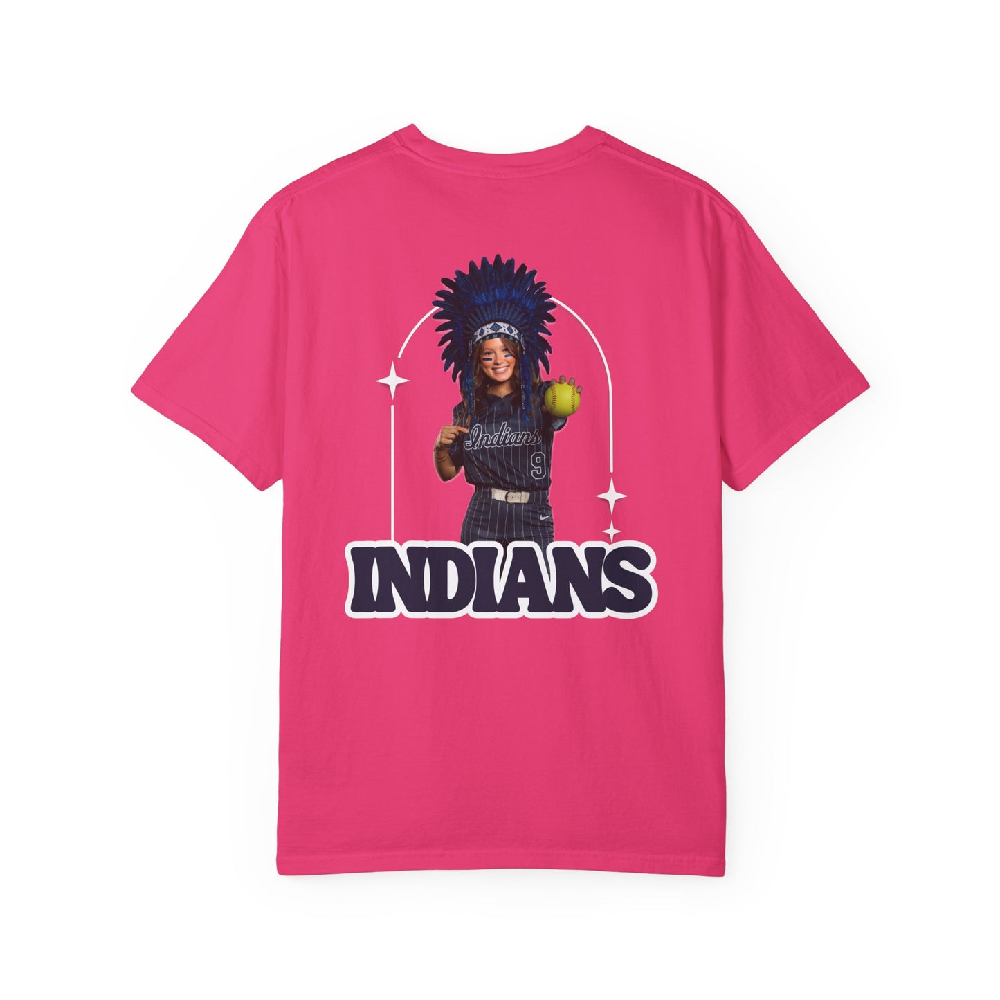 Clark Softball 3 - Comfort Color Tee