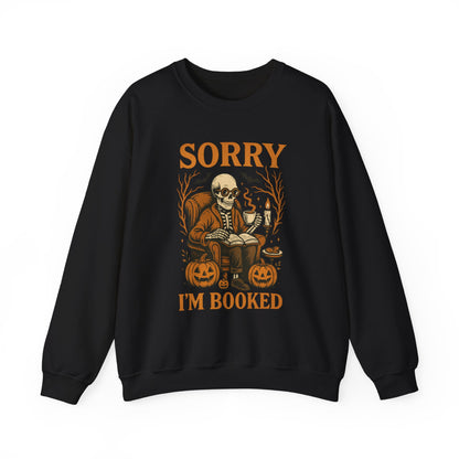 Sorry I'm Booked - Unisex Crewneck Sweatshirt
