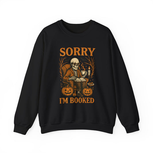 Sorry I'm Booked - Unisex Crewneck Sweatshirt