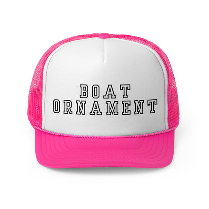 Boat Ornament - Trucker Cap