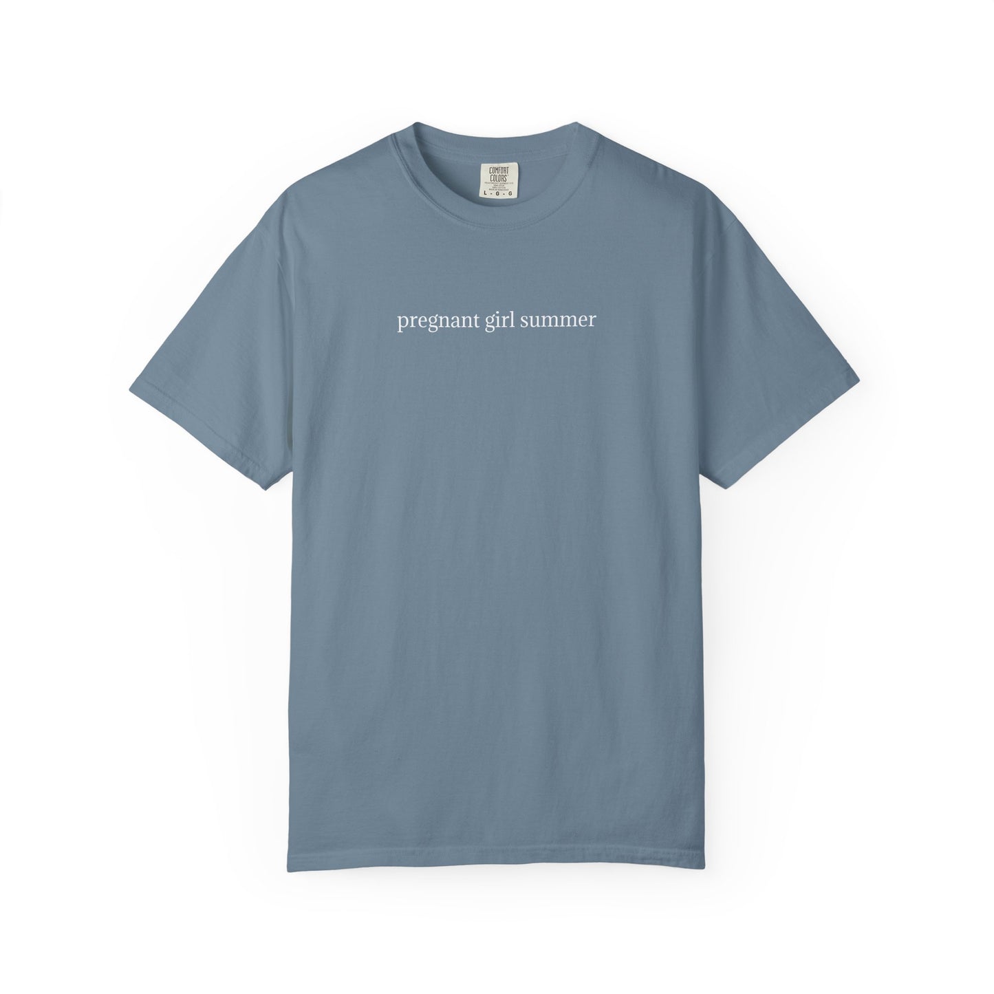 Pregnant Girl Summer - Comfort Color Tee