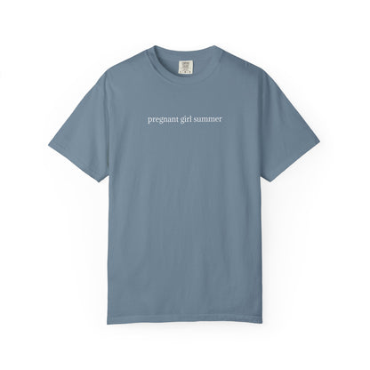 Pregnant Girl Summer - Comfort Color Tee