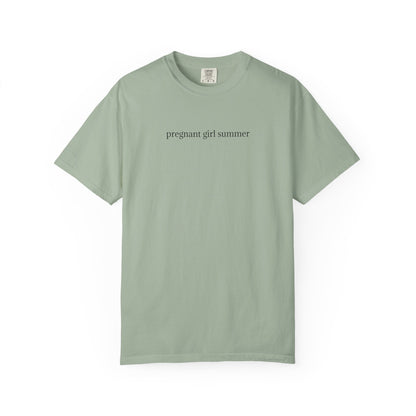Pregnant Girl Summer - Comfort Color Tee