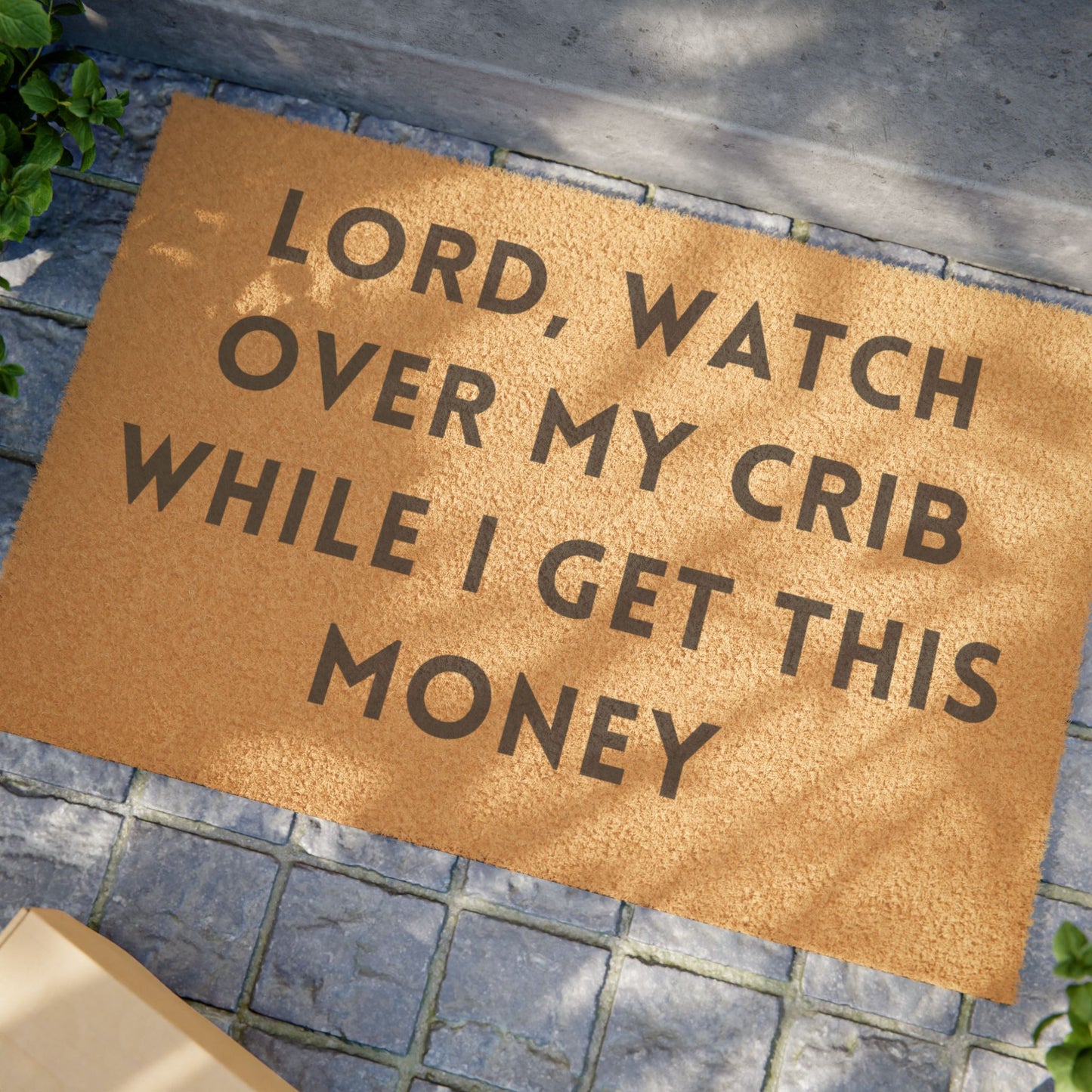 Lord Watch Over My Crib - Doormat