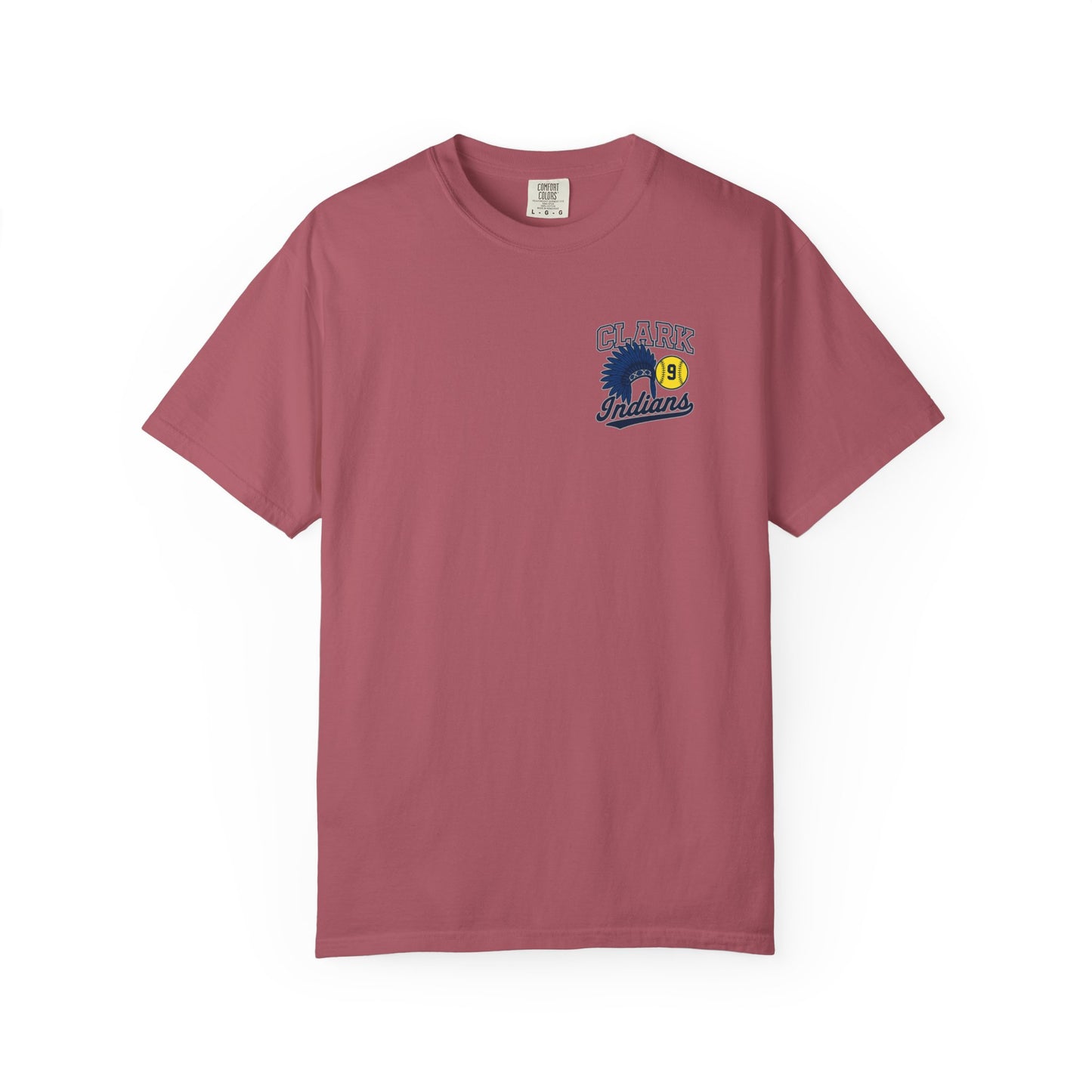 Clark Softball 3 - Comfort Color Tee