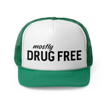 Mostly Drug Free - Trucker Cap