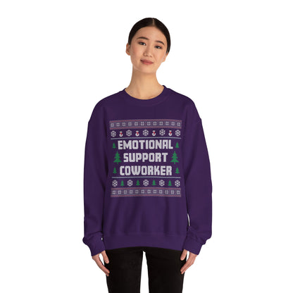 Emotional Support Coworker - Ugly Sweatshirt