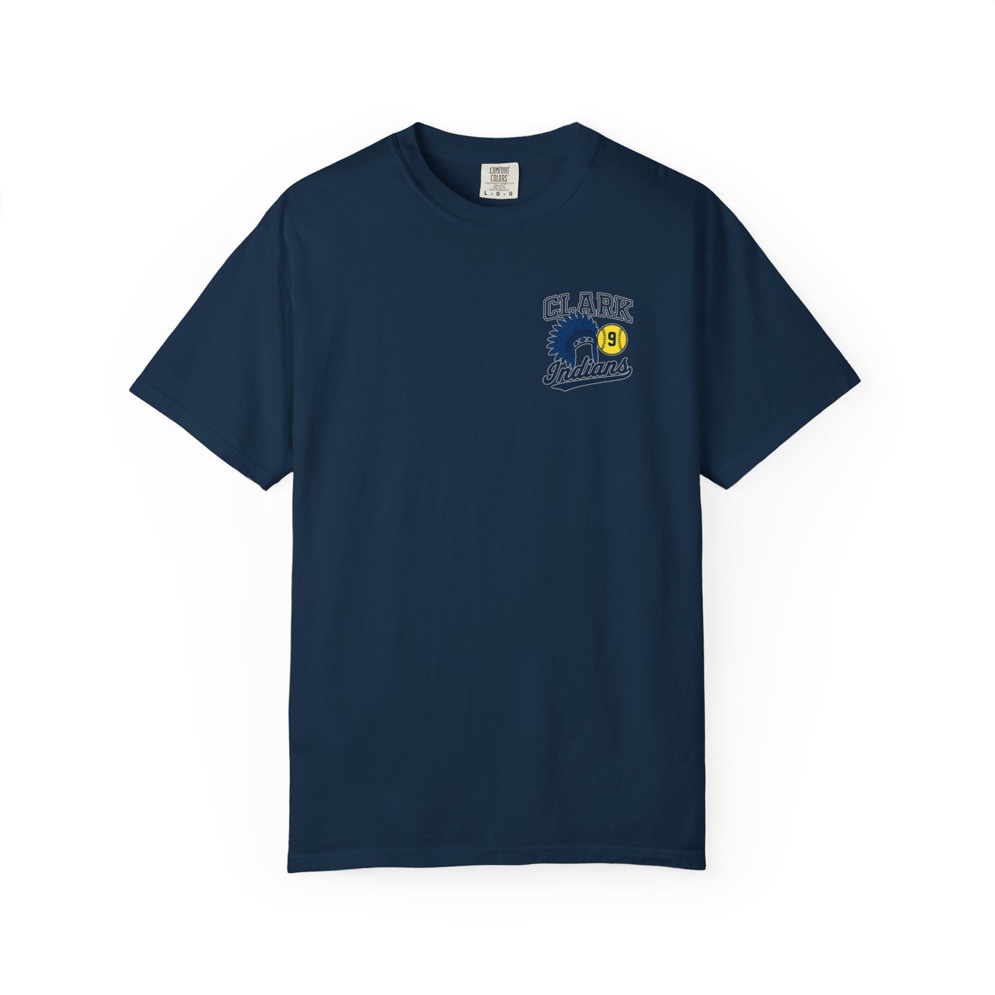 Clark Softball 3 - Comfort Color Tee